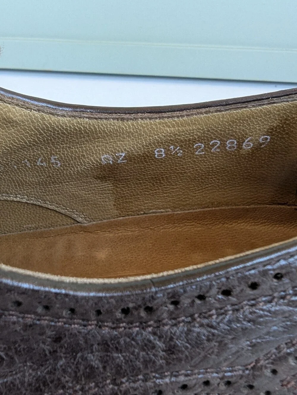 Moreschi Dark Brown Leather Cap-Toe Oxfords